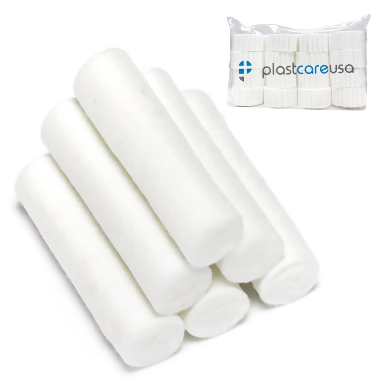 #2 Medium Non-Woven Cotton Rolls (1.5″ x 3/8″)