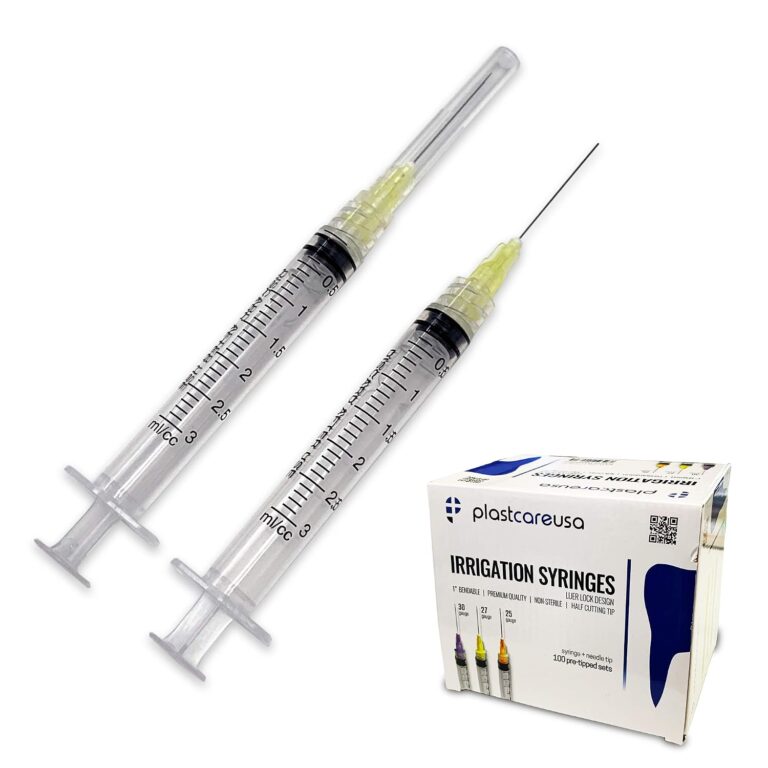 Irrigation Syringe + Needle Combo
