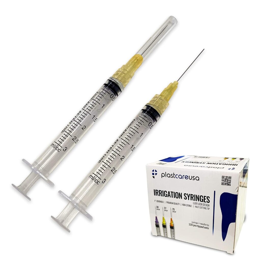 Irrigation Syringe + Needle Combo