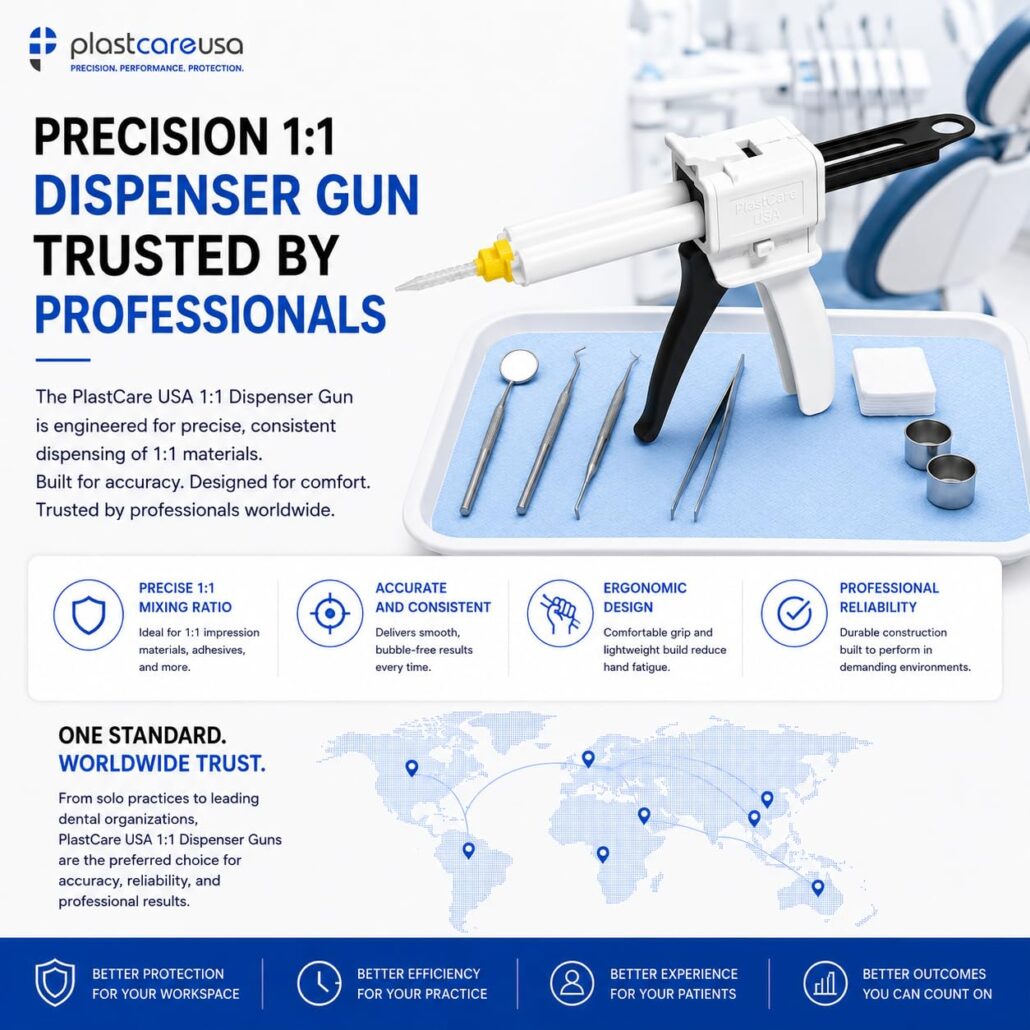 High Performance Dispensing Gun, 1:1 / 2:1