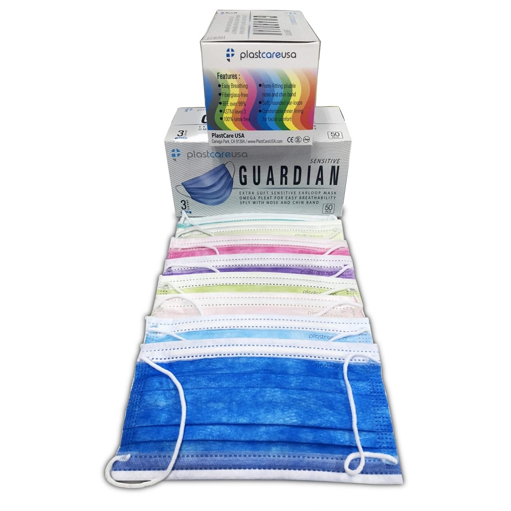 ASTM Level 3 Disposable Ear Loop Masks - All Colors