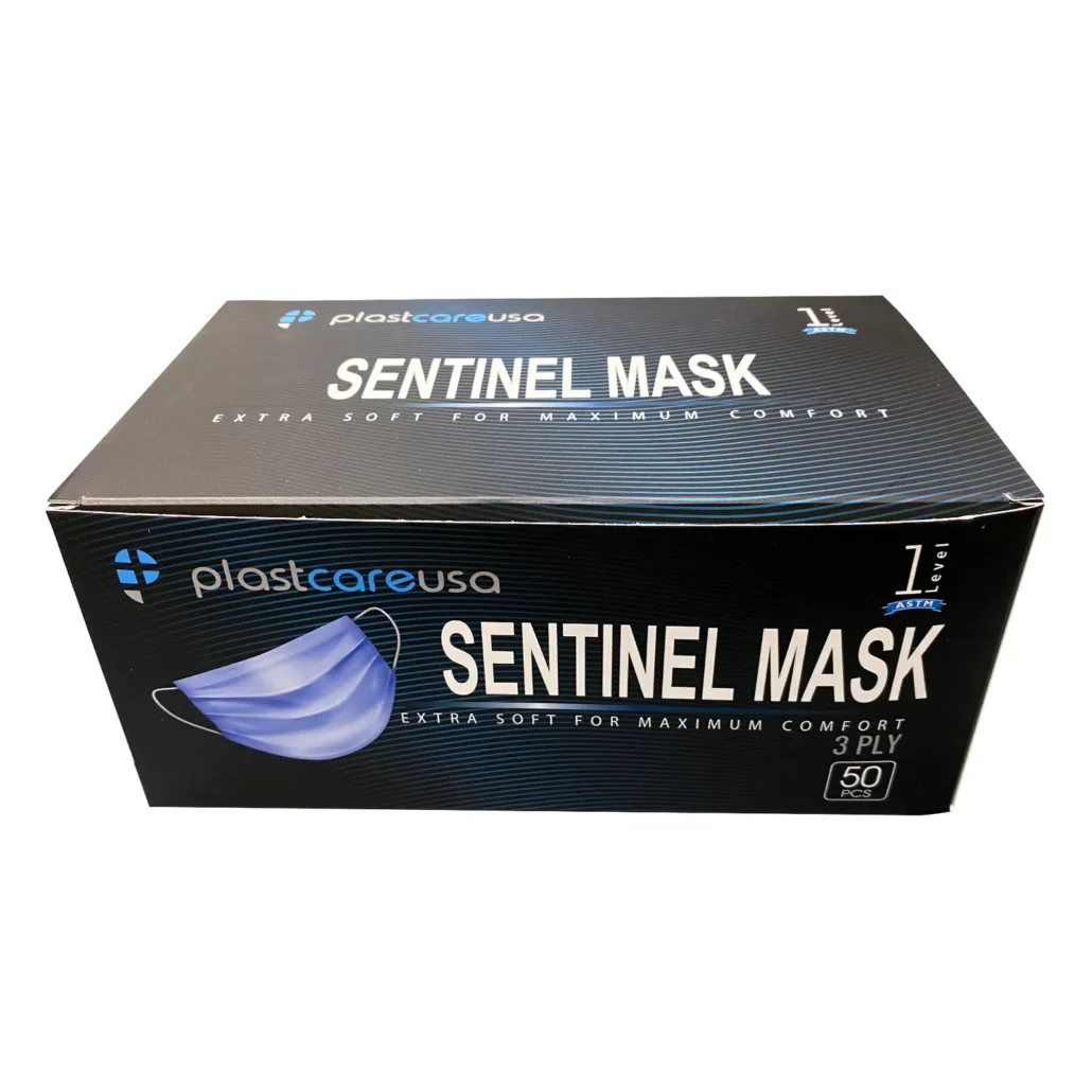 ASTM Level 1 Disposable Ear Loop Masks - Blue