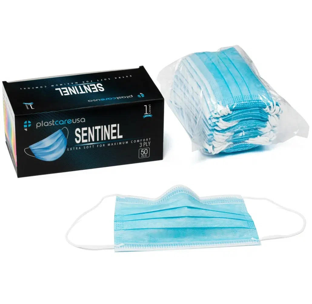 ASTM Level 1 Disposable Ear Loop Masks – Blue