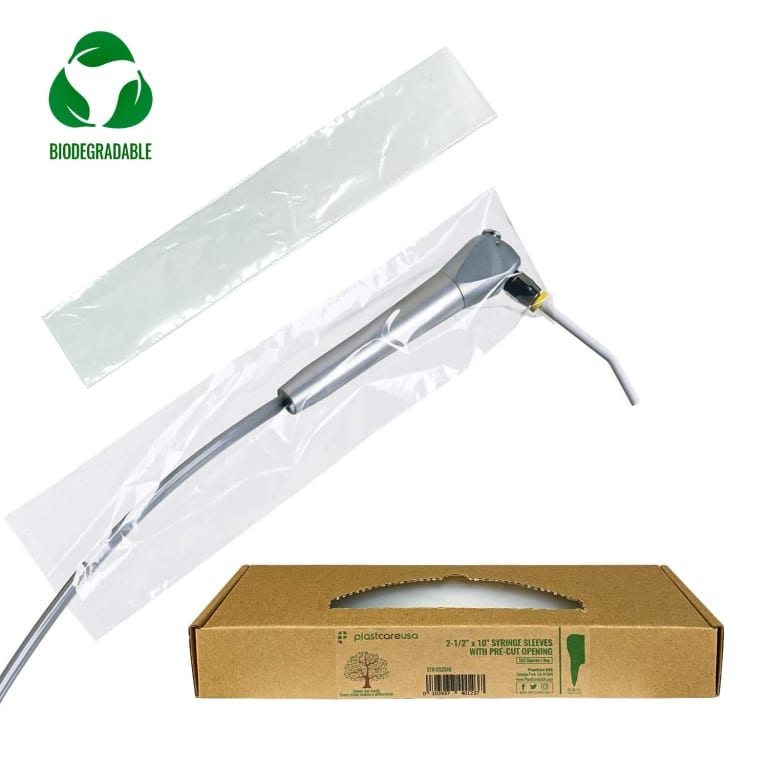 Syringe Sleeves with Pre-Cut Opening (2-1/2″ x 10″)
