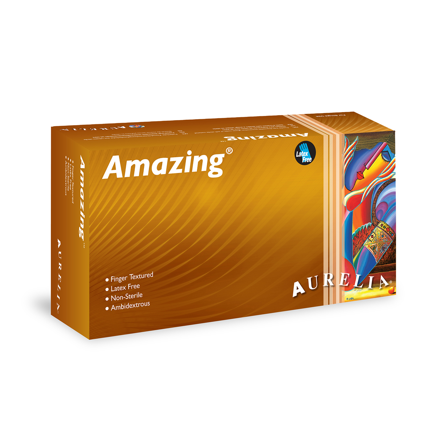 Aurelia Amazing – Transblue Nitrile 2.0 mil Gloves