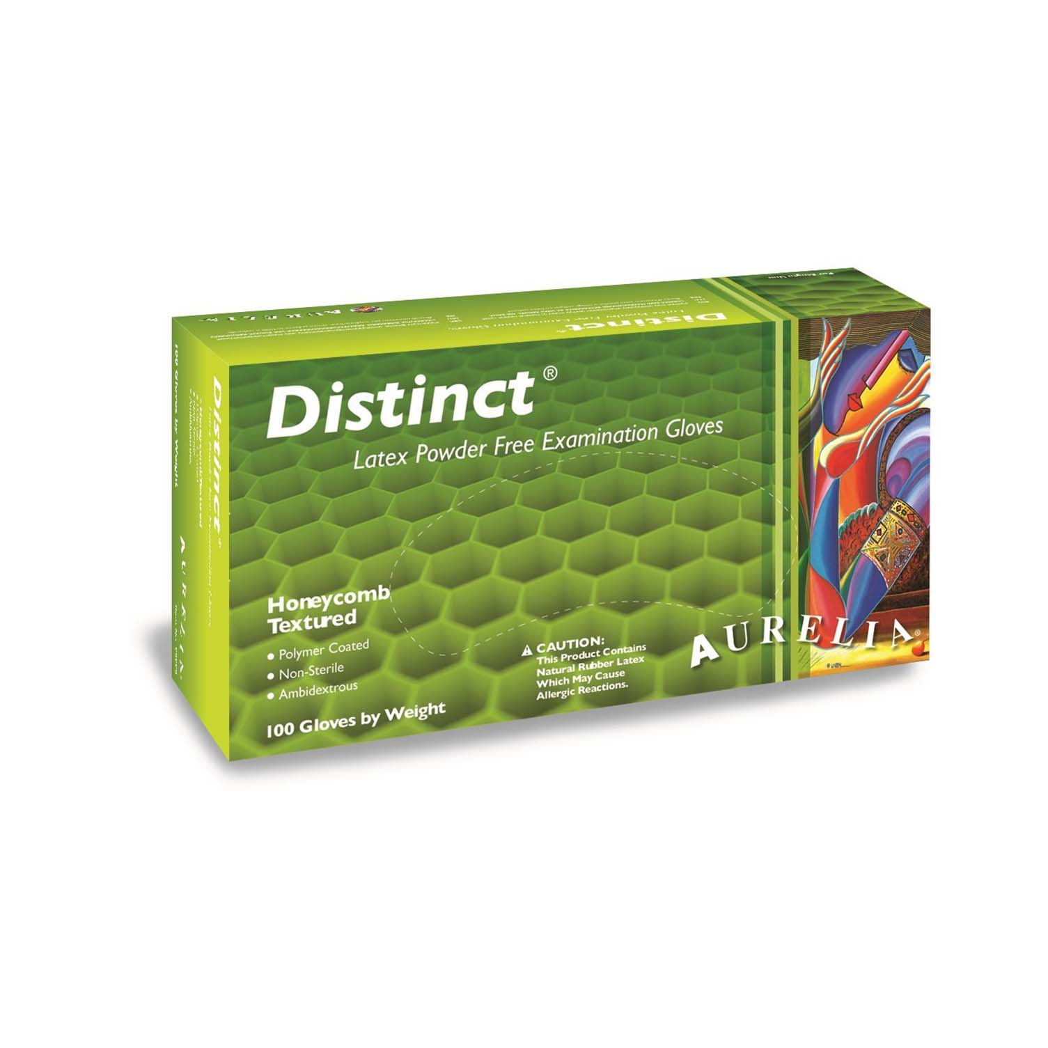 Aurelia Distinct – White Nitrile 5.5 mil Gloves