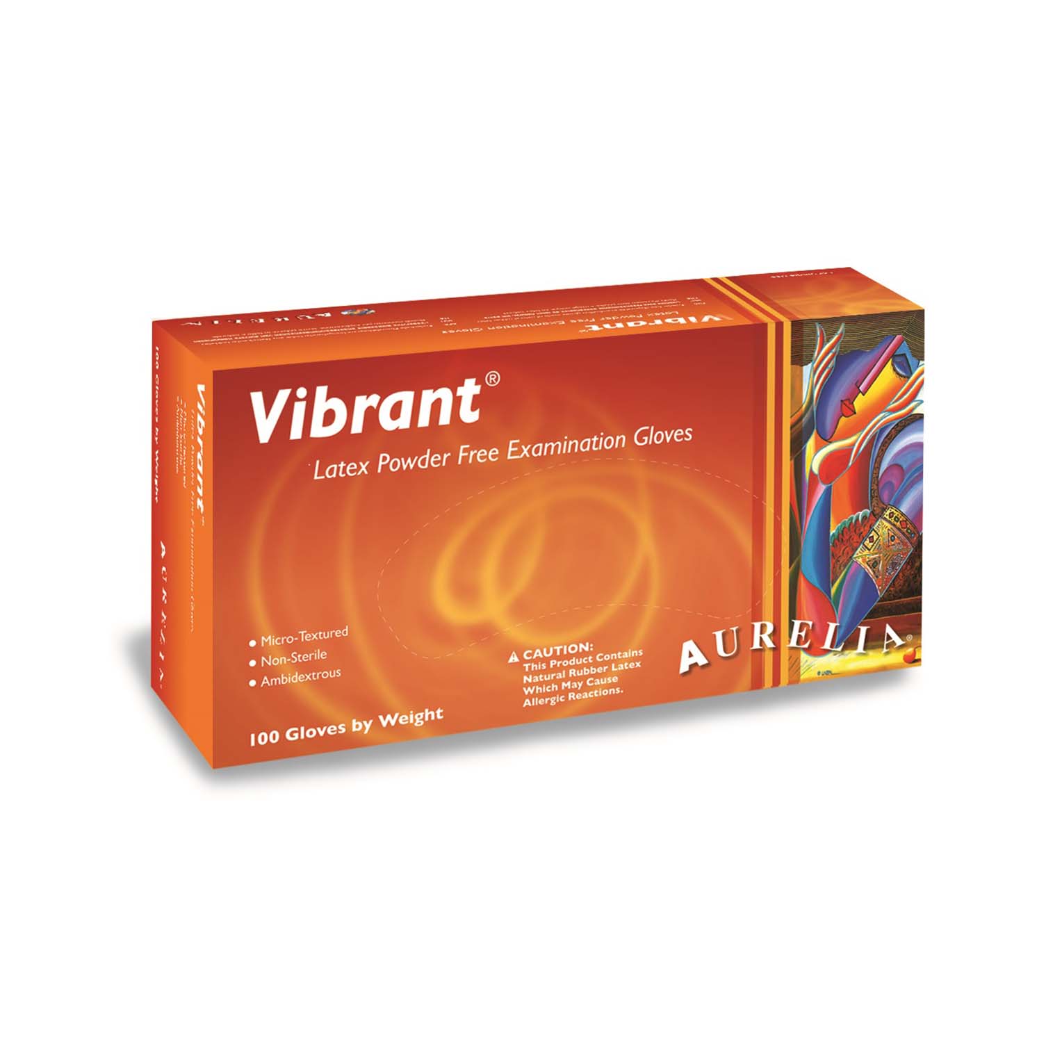 Aurelia Vibrant – White Nitrile 4.5 mil Gloves
