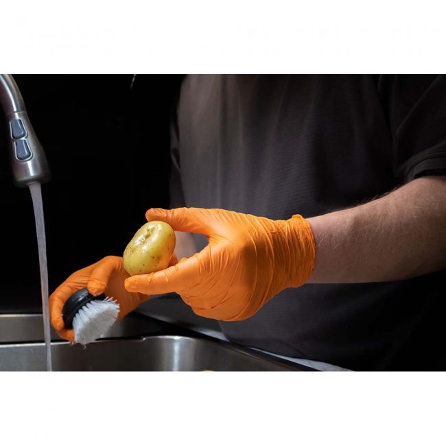 Aurelia Ignite – Orange Nitrile 6.0 mil Gloves