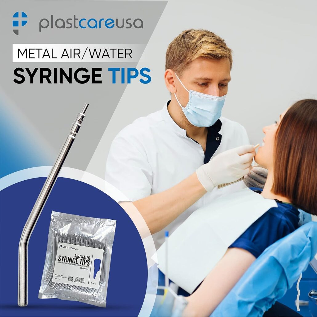 Metal Air Water Syringe Tips