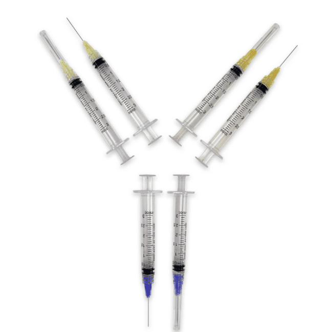 Gauge Irrigation Syringe Plus Tips