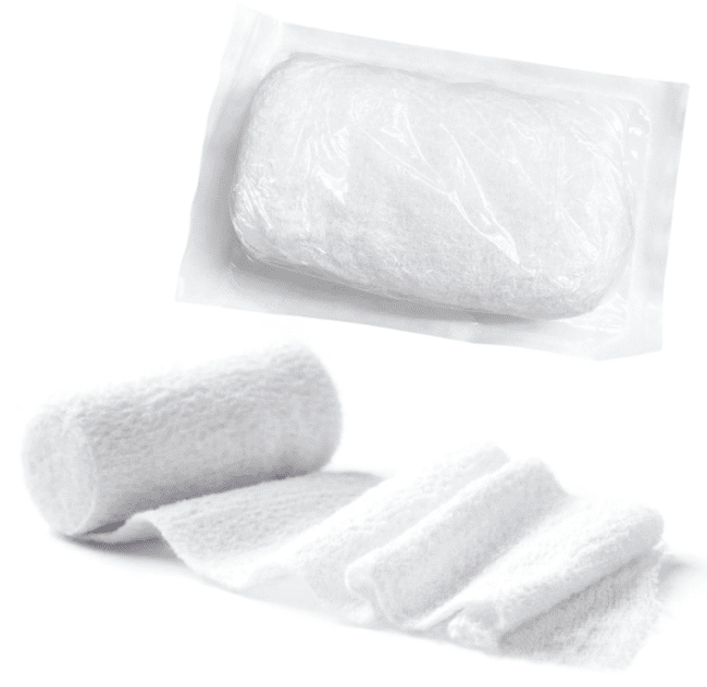 6-Ply Krinkle Gauze Bandage Roll