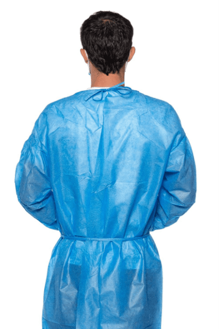 Disposable Isolation Gown (SMS, Knit Cuff)
