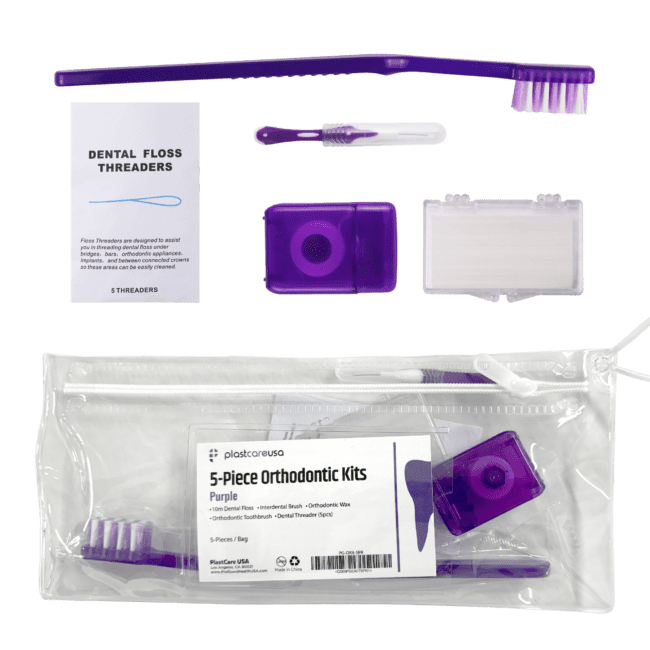 Orthodontic 5 Piece Patient Kits
