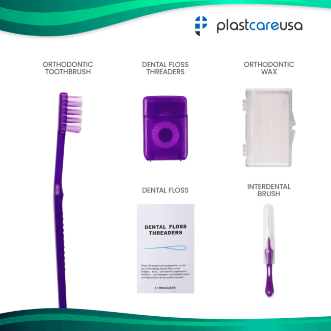 Orthodontic 5 Piece Patient Kits