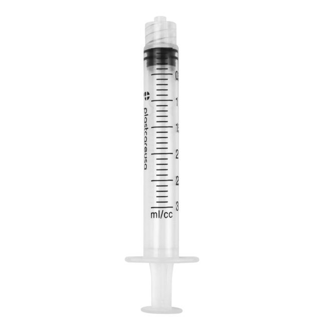 3ml 3cc Luer Lock Disposable Syringes (Non Sterile)
