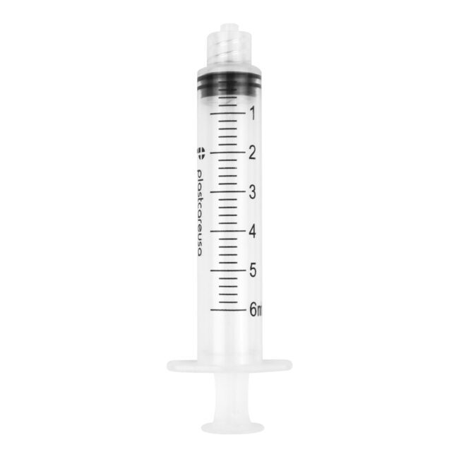 6ml 6cc Luer Lock Disposable Syringes (Non Sterile)