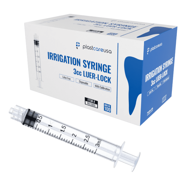 3ml 3cc Luer Lock Disposable Syringes (Non Sterile)