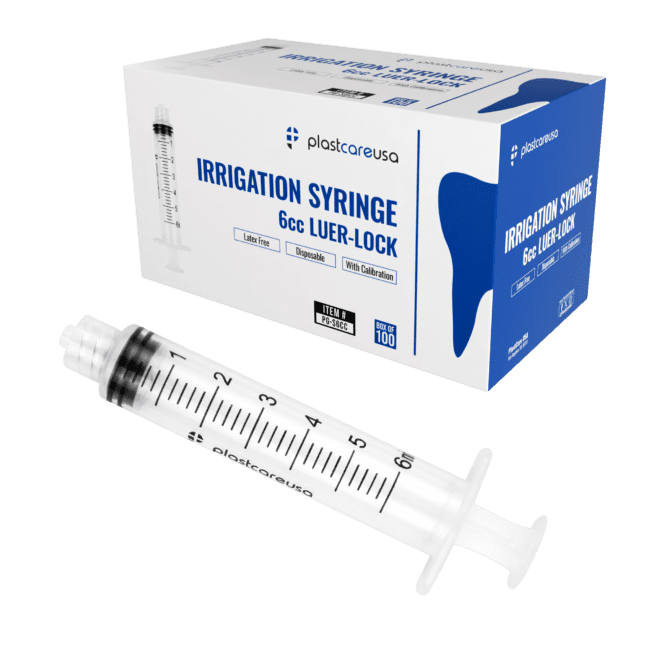 6ml 6cc Luer Lock Disposable Syringes (Non Sterile)