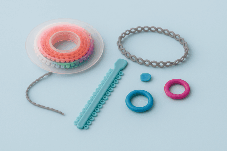Elastomerics in Orthodontics: Power Chains, Ligatures, and Bands