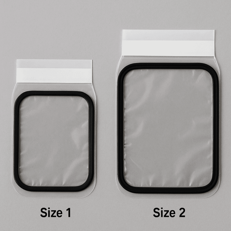 Barrier Envelopes for Dental X-Ray Phosphor Plate Sensors: Sizes 1 and 2