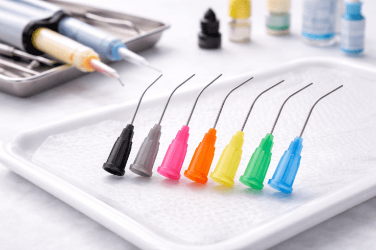 Precision Starts with Access: Why Pre-Bent Needle Flow Dispensing Tips Belong in Every Operatory