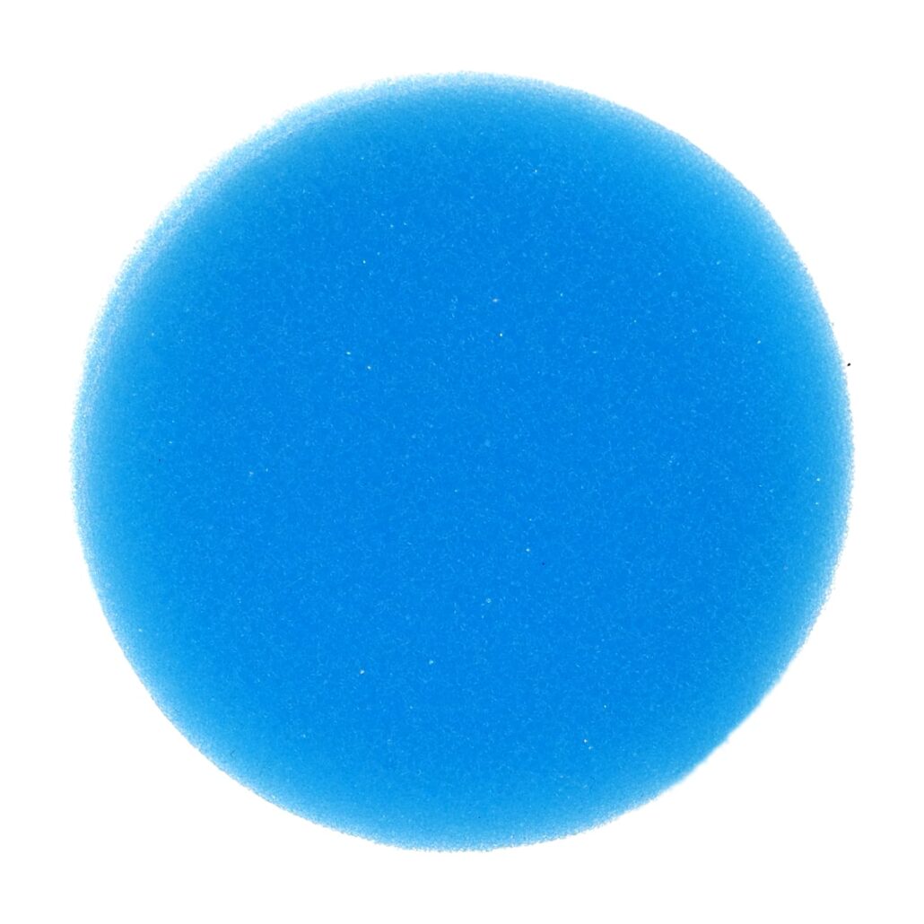 Round 2.5" Sponge Foam Cushion Holders - Blue