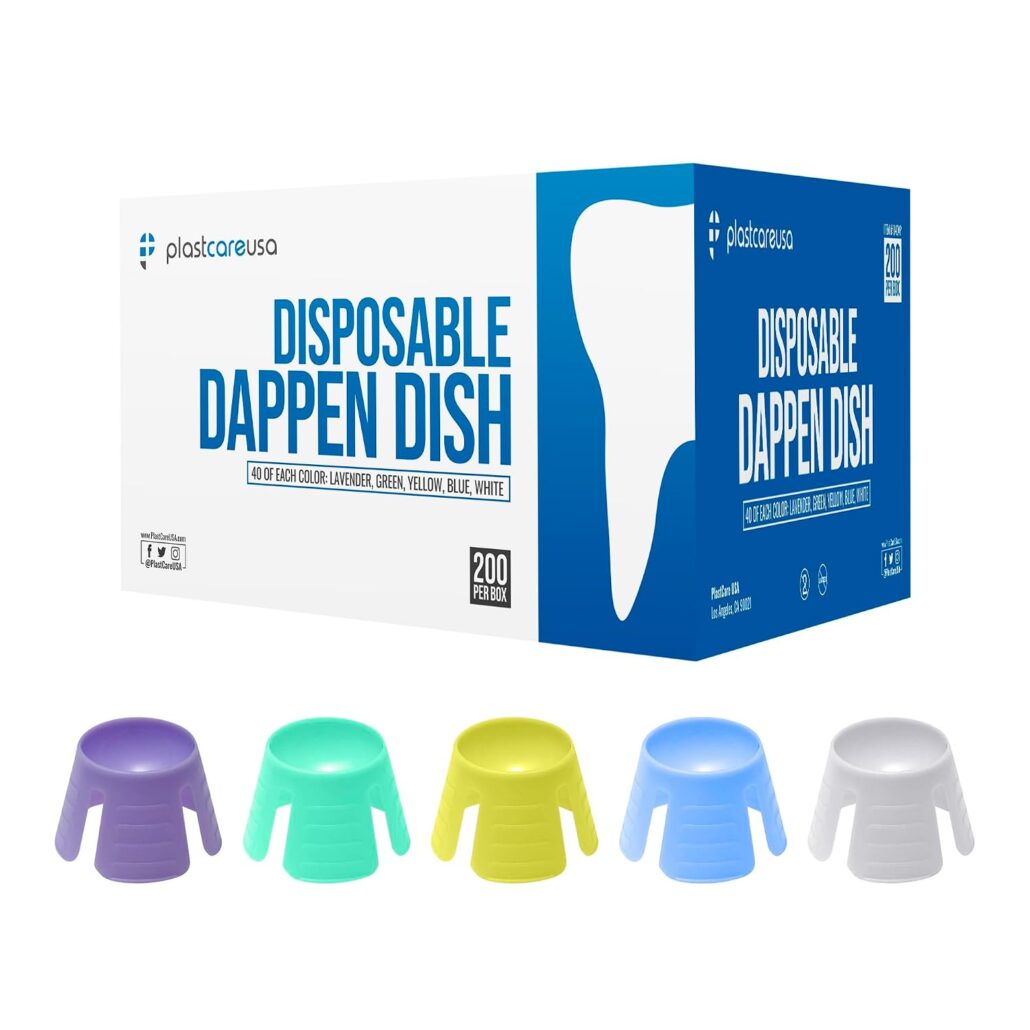 Assorted Disposable Dappen Dishes