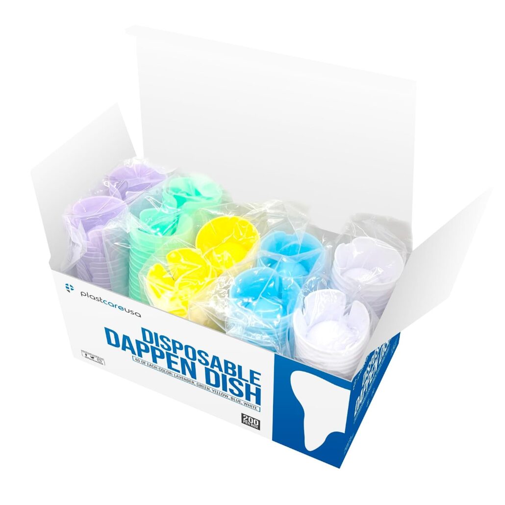 Assorted Disposable Dappen Dishes