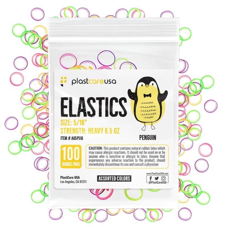 Assorted Colors Orthodontic Latex Elastic Bands