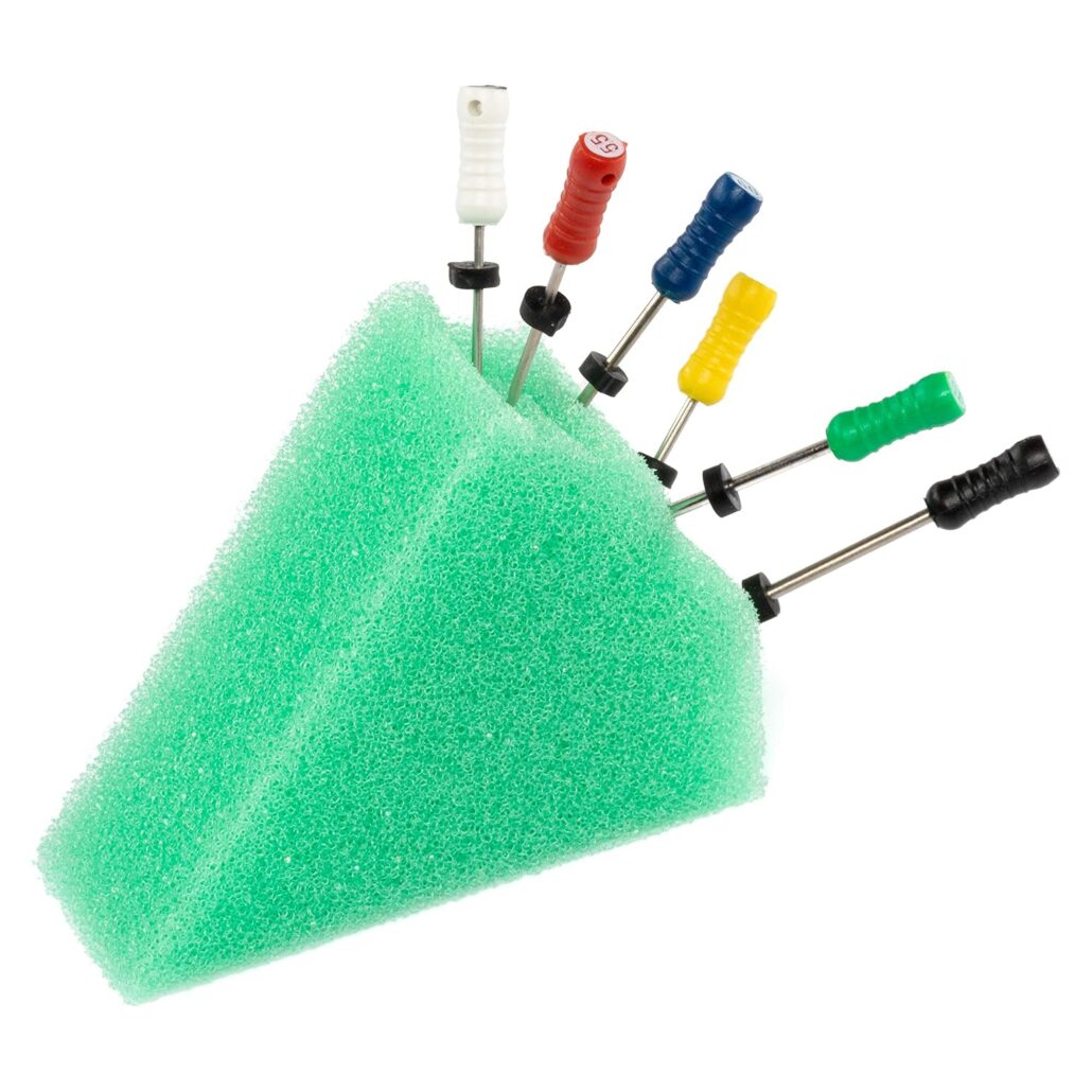Triangle Sponge Foam Cushion Holders – Green