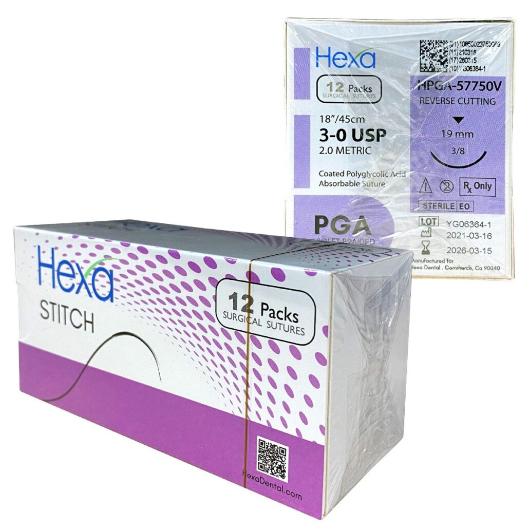 Hexa PGA Sutures
