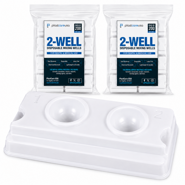 Disposable 2-Well Mixing Wells
