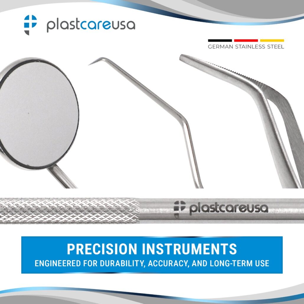 PlastCare USA 3-Piece Dental Examination Kit